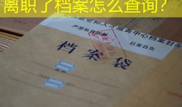 离职了档案怎么查询？