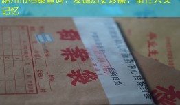 滁州市档案查询：发掘历史珍藏，留住人文记忆