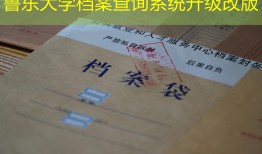 鲁东大学档案查询系统升级改版