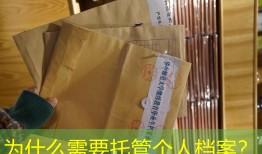 为什么需要托管个人档案？