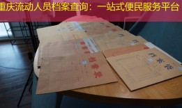 重庆流动人员档案查询：一站式便民服务平台