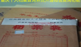 重庆个人档案查询系统开通微信查询功能
