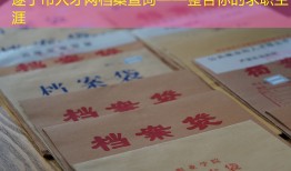 遂宁市人才网档案查询——整合你的求职生涯