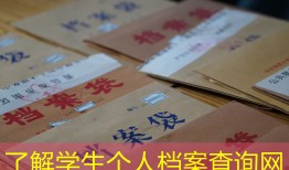了解学生个人档案查询网