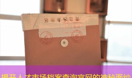 揭开人才市场档案查询官网的神秘面纱