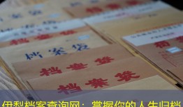 伊犁档案查询网：掌握你的人生归档