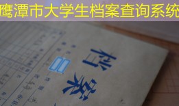 鹰潭市大学生档案查询系统