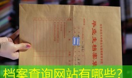 档案查询网站有哪些？