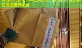烟台人力资源档案查询系统_烟台人力资源档案便捷查询服务