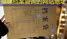 福建档案查询的网站地址