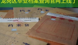 龙岗区毕业档案查询官网上线了