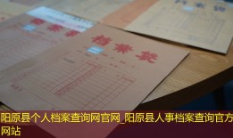 阳原县个人档案查询网官网_阳原县人事档案查询官方网站