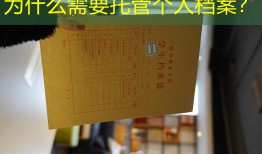 为什么需要托管个人档案？