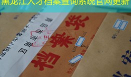 黑龙江人才档案查询系统官网更新