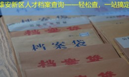 雄安新区人才档案查询——轻松查，一站搞定