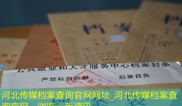 河北传媒档案查询官网网址_河北传媒档案查询官网，浏览一手资讯。