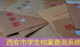 西安市学生档案查询系统