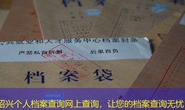 绍兴个人档案查询网上查询，让您的档案查询无忧