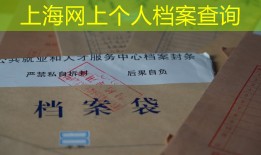 上海网上个人档案查询
