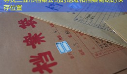 寻找三亚市档案公司的地址和档案调动的保存位置
