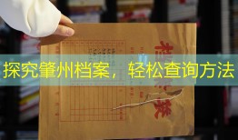 探究肇州档案，轻松查询方法