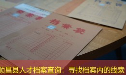顺昌县人才档案查询：寻找档案内的线索