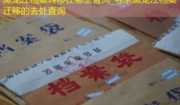 黑龙江档案转移在哪里查询_寻求黑龙江档案迁移的去处查询