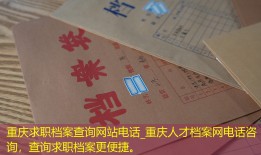 重庆求职档案查询网站电话_重庆人才档案网电话咨询，查询求职档案更便捷。