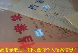 高考录取后，如何查询个人档案信息？