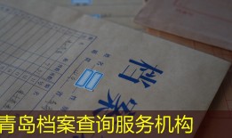 青岛档案查询服务机构
