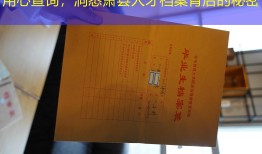 用心查询，洞悉萧县人才档案背后的秘密