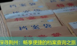 探寻荆州：畅享便捷的档案查询之旅