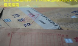 西宁档案查询网：个人档案退回原籍后如何查询指南