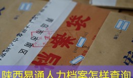 陕西易通人力档案怎样查询