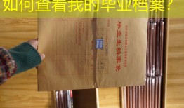 如何查看我的毕业档案？