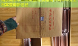 南京高中毕业档案查询_探索南京高中毕业生档案查询新途径