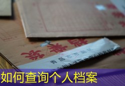 如何查询个人档案