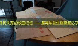 寻找失落的校园记忆——雁滩毕业生档案回忆录
