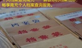 个人档案查询南充——解锁你的档案信息，畅享南充个人档案查询服务。