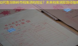 如何查询铁岭市档案调档地址？未来档案调取路径指南