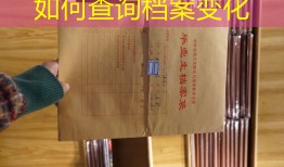 如何查询档案变化