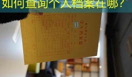 如何查询个人档案在哪？
