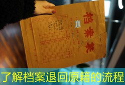 了解档案退回原籍的流程