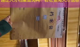 通辽人才档案查询网：轻松查阅人才信息