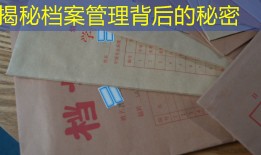 揭秘档案管理背后的秘密