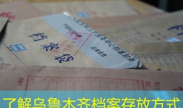 了解乌鲁木齐档案存放方式