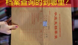 档案查询的到哪里？