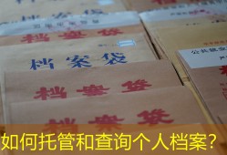 如何托管和查询个人档案？