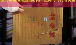 厦门学籍档案查询时间：查询时间有所调整