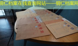 铜仁档案在线查询网站——铜仁档案网